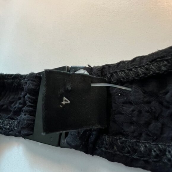 Lisa Marie Fernandez Women's Scallop Buckle Cut Out Maillot - Picture 4 of 5